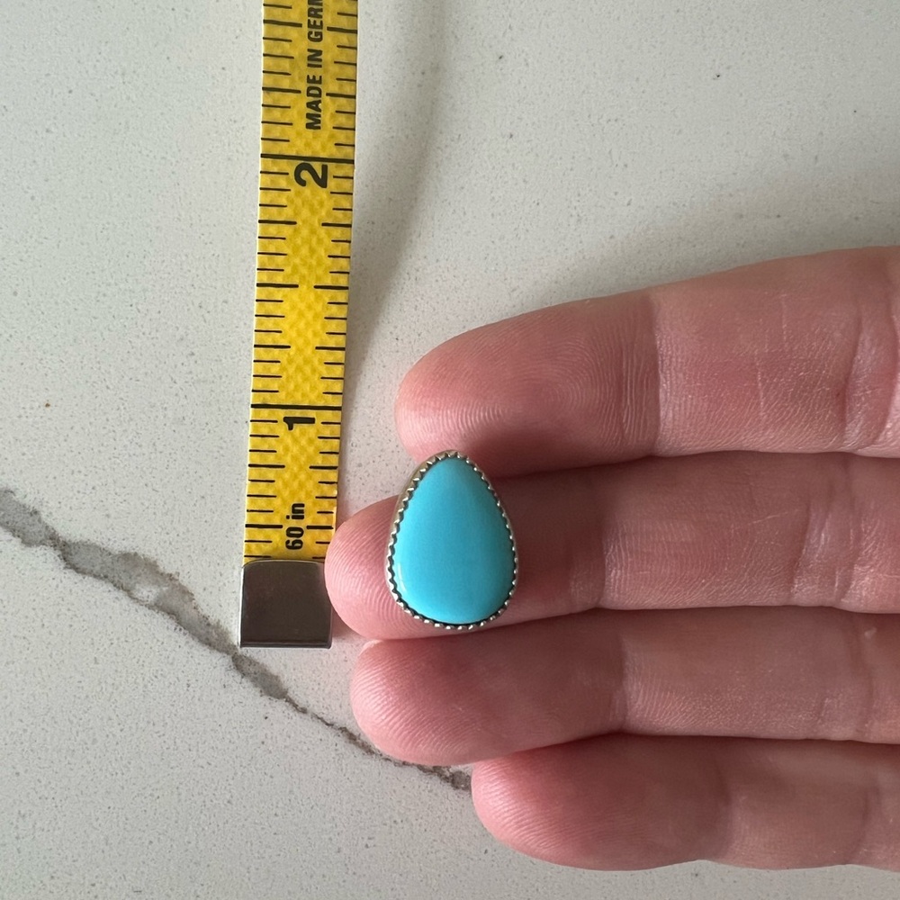 Golden Road Crafted Campitos Turquoise Studs View 3